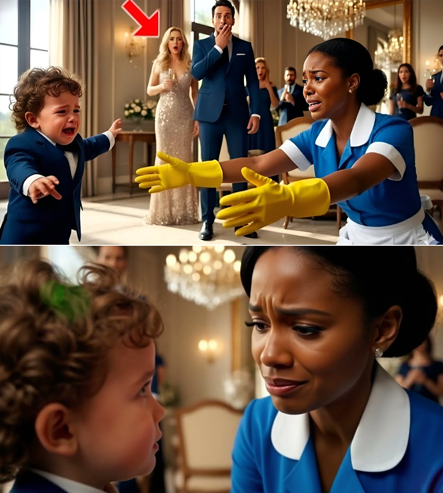 The Millionaire’s Baby Screamed the Moment the New Maid Walked In
