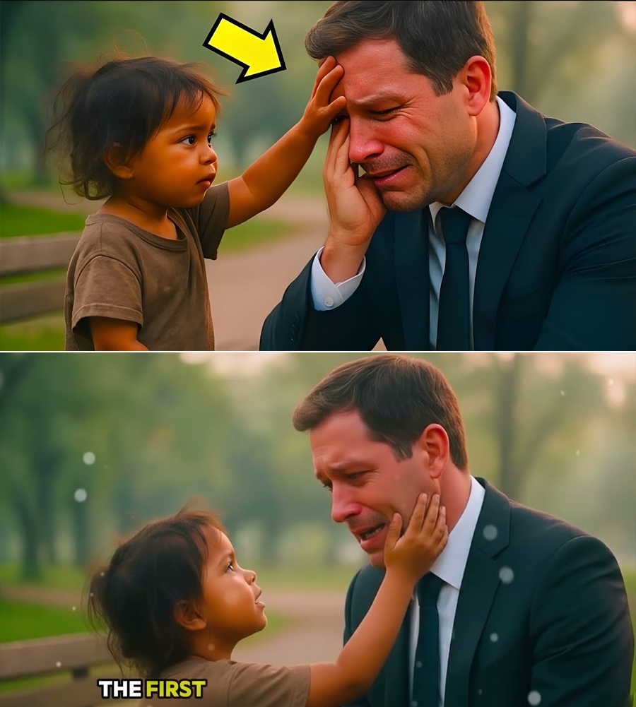 CAN I PRAY FOR YOU… At First He Laughs, But When The Boy Touched Him, He Cries