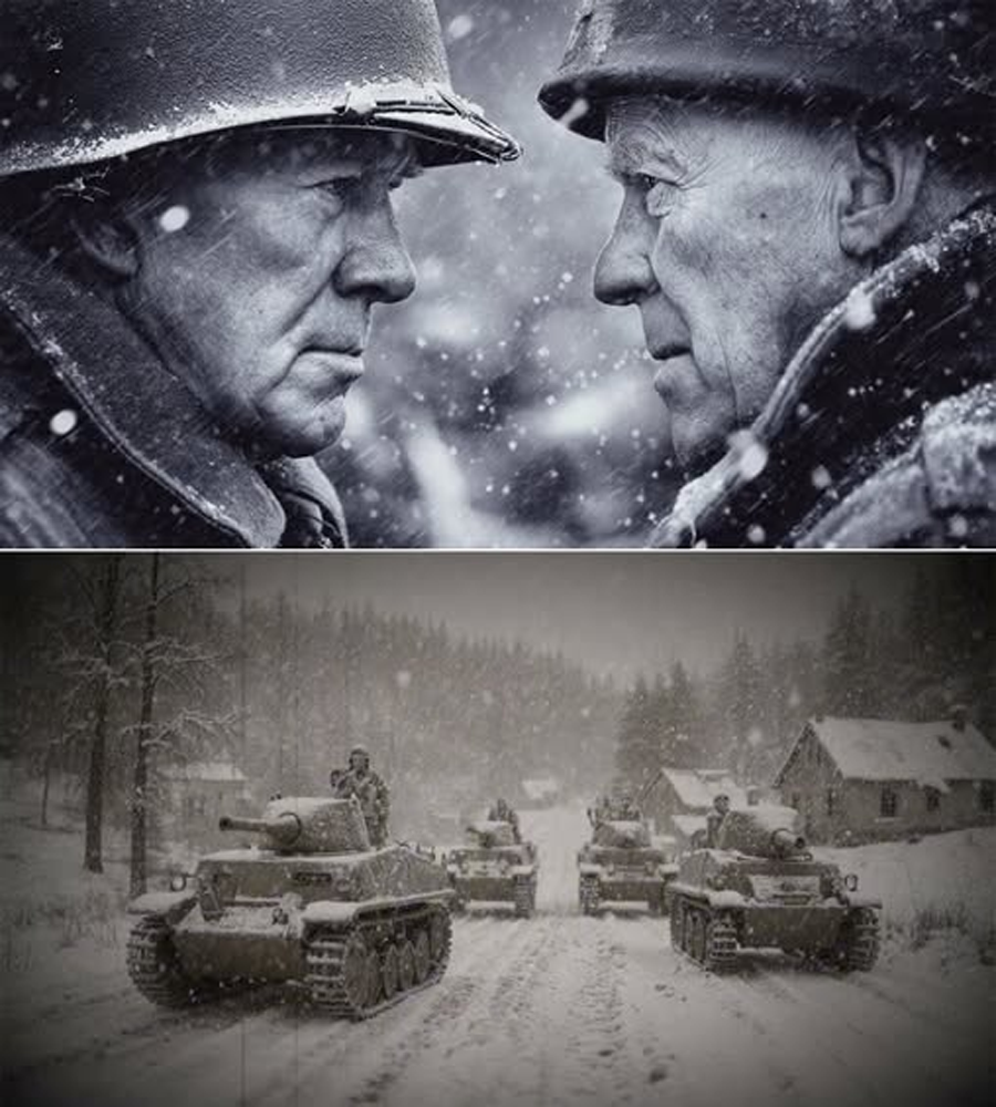 In the White-Noise Blizzard, Patton Swung