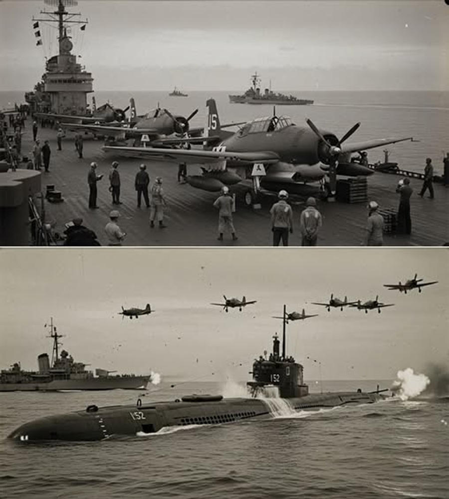 They Mocked Them as โToy Carriersโ Until a Hunter Groupโs Night Trap Turned the Pacific Dark, Silent, and Unlivable for Japanโs Submarines