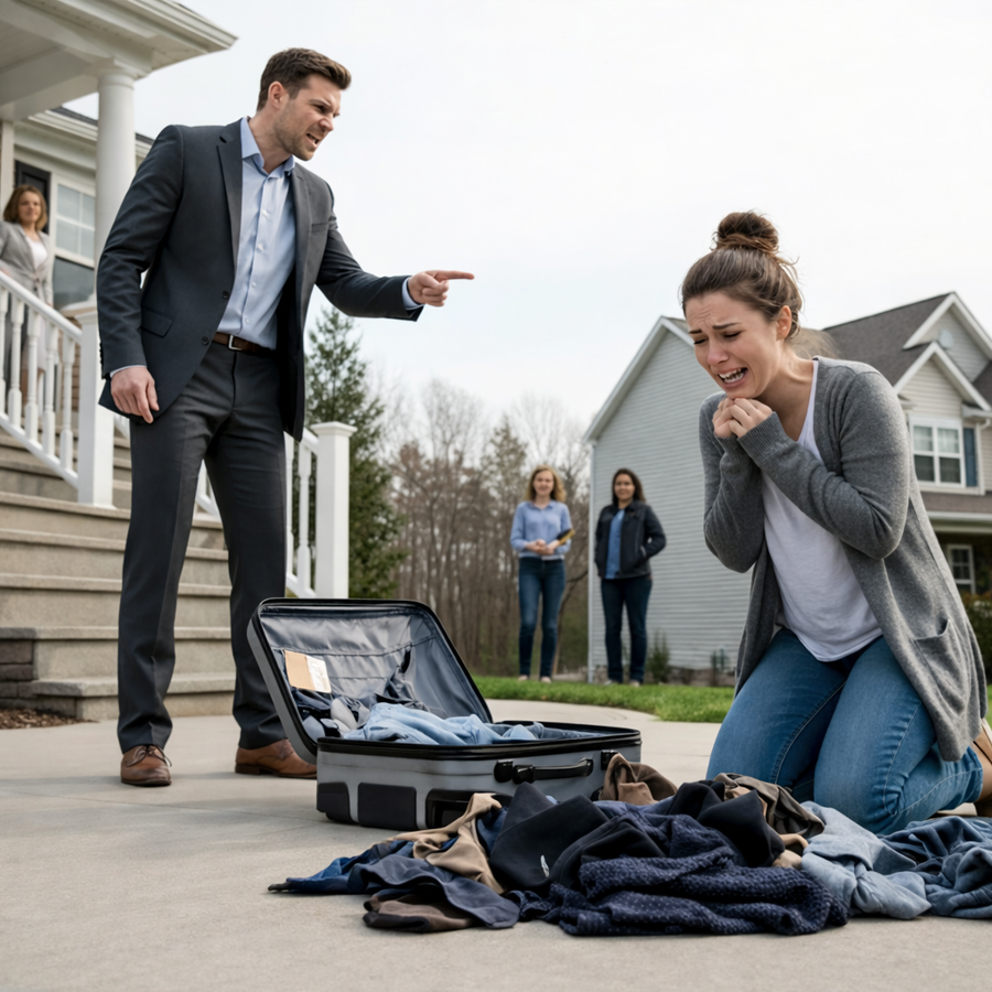 He Celebrated a $33 Million Deal Like He’d Finally Won Life Itself, Packed My Things Onto the Driveway, and Told Me I Was No Longer Needed—But Three Days Later, When the Final Contract Was Revealed and the Signature Page Was Turned, the Man Who Had Thrown Me Out Went Silent, His Confidence Vanished, and the Room Froze as He Realized the Future He Was Toasting Belonged to the One Person He Never Thought Could Take It Away