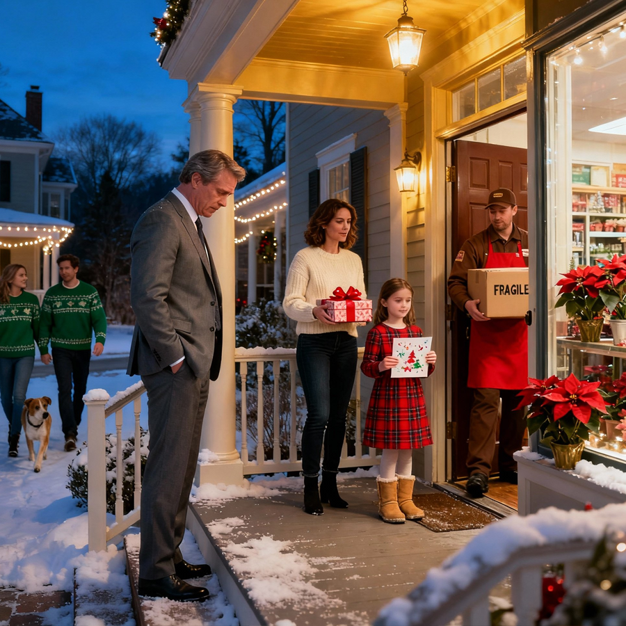 The CEO Waited Alone Every Christmas, Until a Single Mom and Her Young Daughter Knocked on His Door With a Simple Request That Uncovered a Buried Past, Tested His Heart, and Sparked a Holiday Turning Point No One Expected Ever