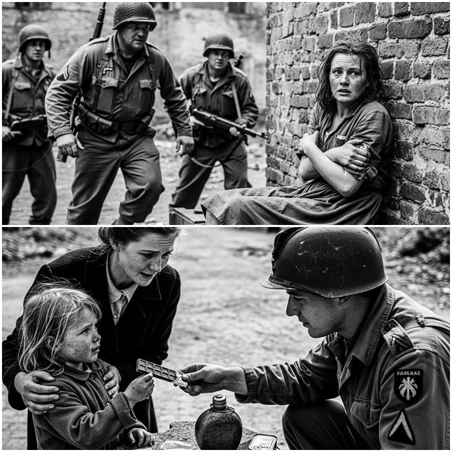 “Please… Don’t”—A German Woman POW Panicked As An American GI Stepped Closer, But What He Did Next Shattered Every Fear She Had And Revealed A Quiet Wartime Moment So Unexpected It Still Leaves Historians Uneasy Today