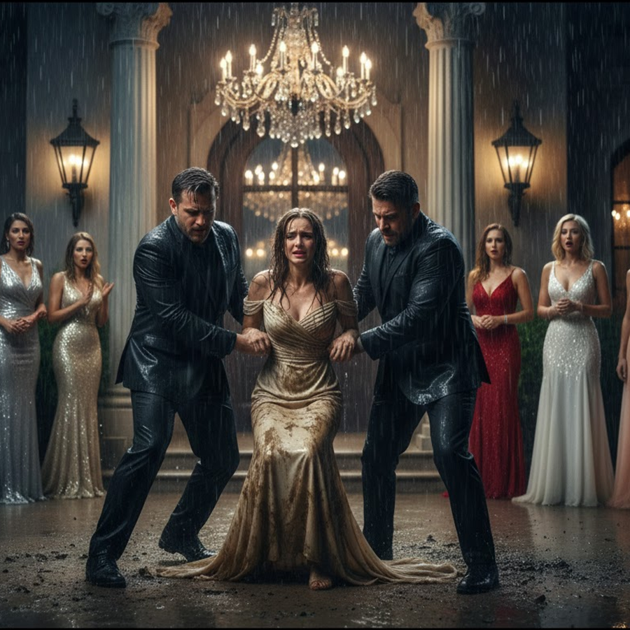 They Made Her Sit Outside Like She Didn’t Belong, Laughed Behind Glass Doors, and Turned a Friend’s Birthday Into a Public Humiliation—But Minutes Later, Her Billionaire Husband Arrived, Said Just Enough, and Triggered a Stunning Reversal That Left the Hosts Speechless, the Guests Exposed, and an Entire Celebration Remembered for All the Wrong Reasons