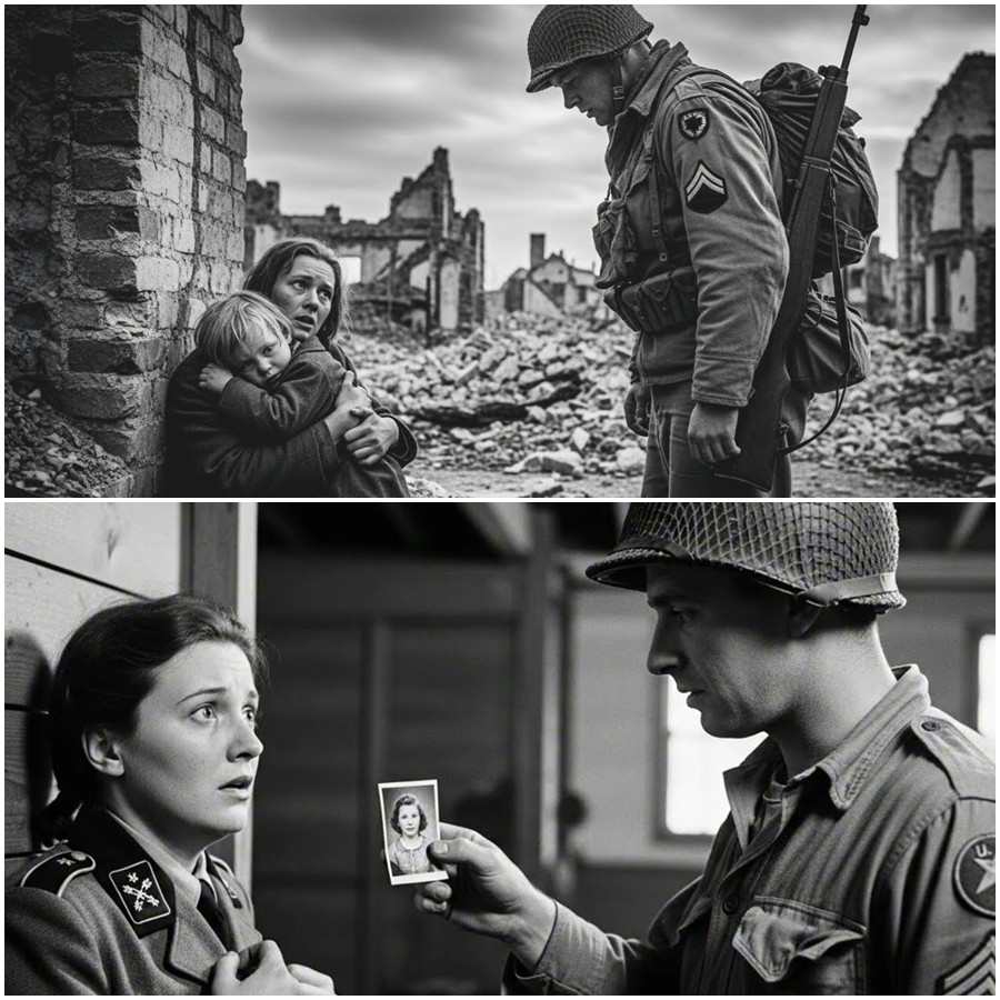 “Please… Don’t Hurt My Child”—A German Mother’s Cry Froze Time As A U.S. Soldier Stepped Forward, And What He Did Next Shocked Everyone Nearby, Rewriting A Quiet Wartime Moment Of Fear, Mercy, And Humanity History Rarely Explains Fully