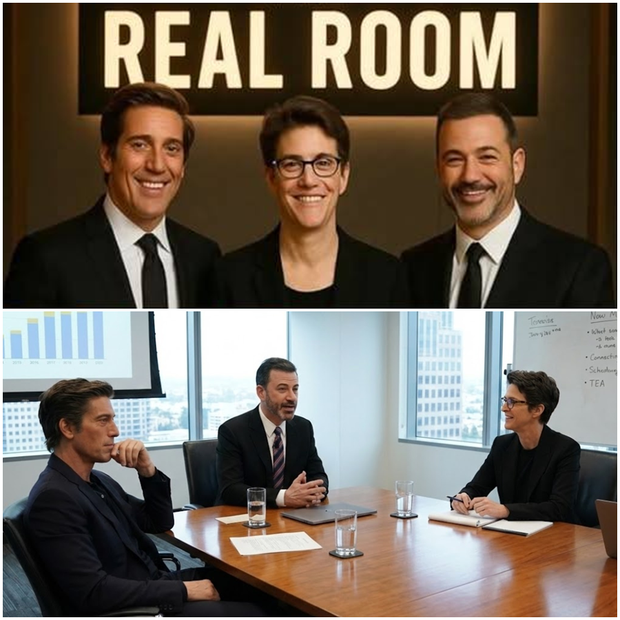 “The Media Revolution: Why Maddow, Muir, and Kimmel Are Reportedly Joining Forces for a Secret ‘Unfiltered’ News Empire”