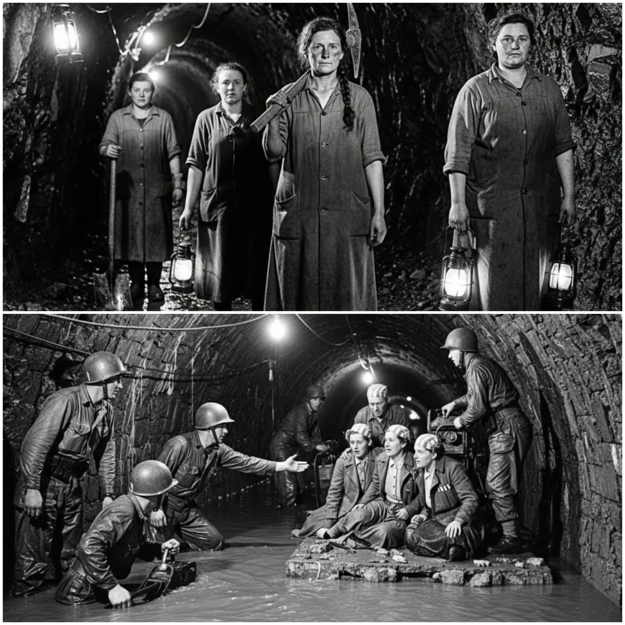 German POW Women Were Trapped Inside a Flooding Tunnel—As Water Rose And Hope Faded, U.S. Engineers Labored For Sixteen Relentless Hours In Darkness, Uncovering A Forgotten Wartime Rescue That Still Feels Almost Impossible To Believe Today
