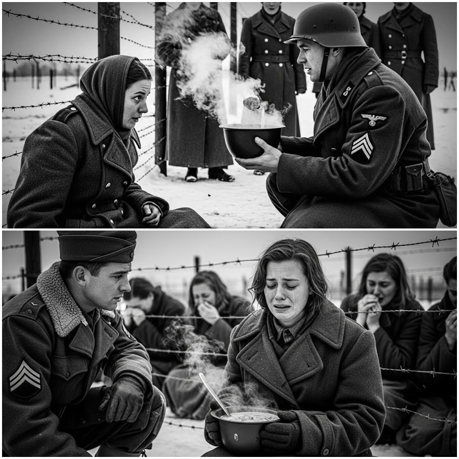 “‘We Ate Nothing for a Week’ — Captured German Women Expected Cold Barracks and Empty Plates, But When Americans Opened the Mess Hall, the Reaction Was So Overwhelming It Silenced the Entire Camp”