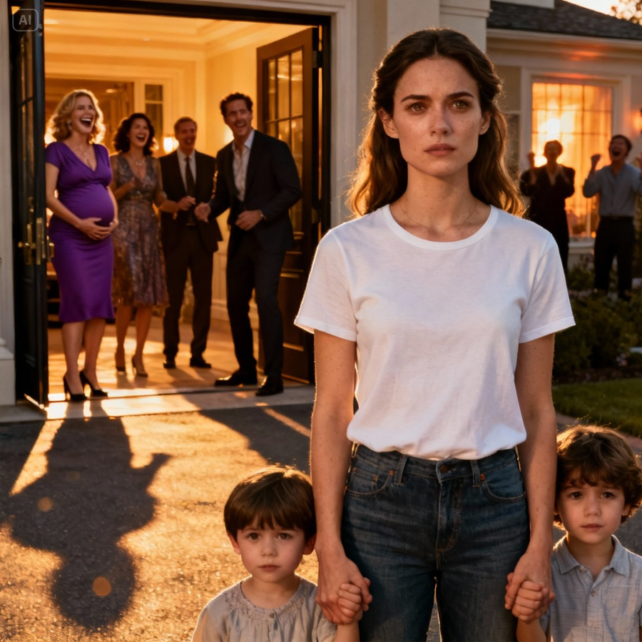 Her In-Laws Turned Their Backs on Her and Her Children, Welcomed His Pregnant Mistress as “Family,” and Cast Her Out Without Mercy—But They Never Imagined the Silent Chain of Events Already in Motion, or the Billionaire Twist That Would Reverse Power, Expose Every Lie, and Deliver a Reckoning So Precise It Left Regret, Ruin, and Shocked Silence in Its Wake