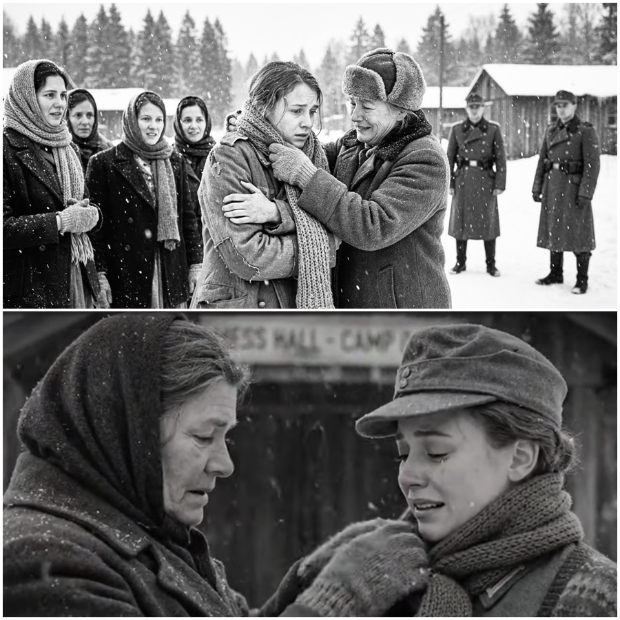 “‘This Winter Will Kill Us’ — German Women Prisoners Feared the Cold More Than Guards, Until American Locals Did Something No One Expected and Quietly Saved Them From a Deadly Fate”