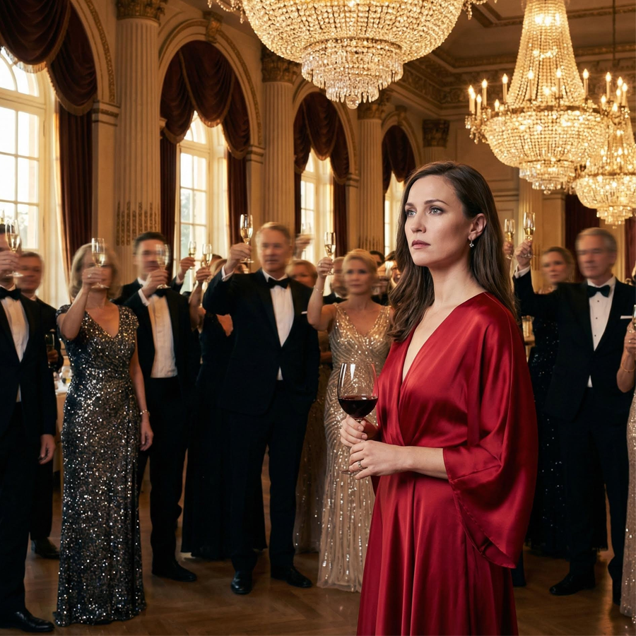 On Her Wedding Anniversary, She Sat in Silence as Her In-Laws Toasted Another Woman—What She Did Next Was So Calm, So Calculated, and So Devastating That No One at the Table Realized Their World Was Already Ending