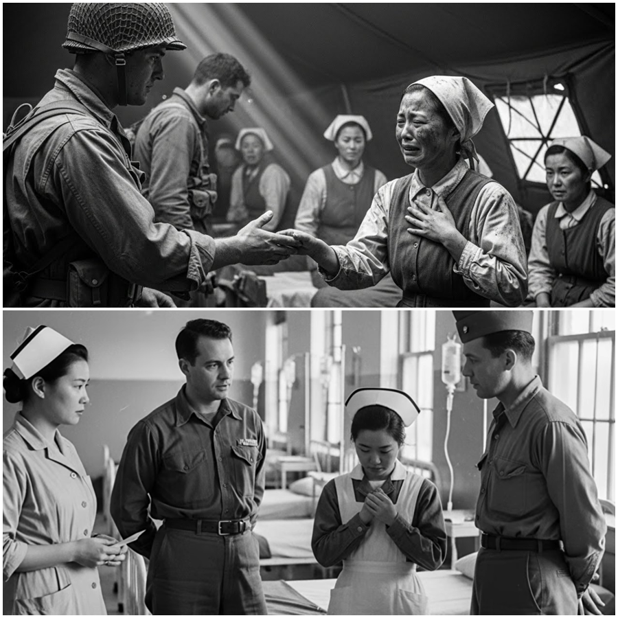 “Don’t Be Afraid,” the American Said Softly — and in That Instant, Hardened Japanese Nurses Collapsed in Tears, Unable to Stand Any Longer — Expecting Fear, Punishment, or Silence After Capture, They Had Prepared for the Worst, But One Simple Sentence, Spoken Without Threat or Command, Shattered Months of Terror, Broke Through Years of Conditioning, and Revealed a Moment So Raw, So Unexpected, That It Changed How These Women Understood the Enemy, Compassion, and Survival in a War Where Kindness Was Supposed to Be Impossible