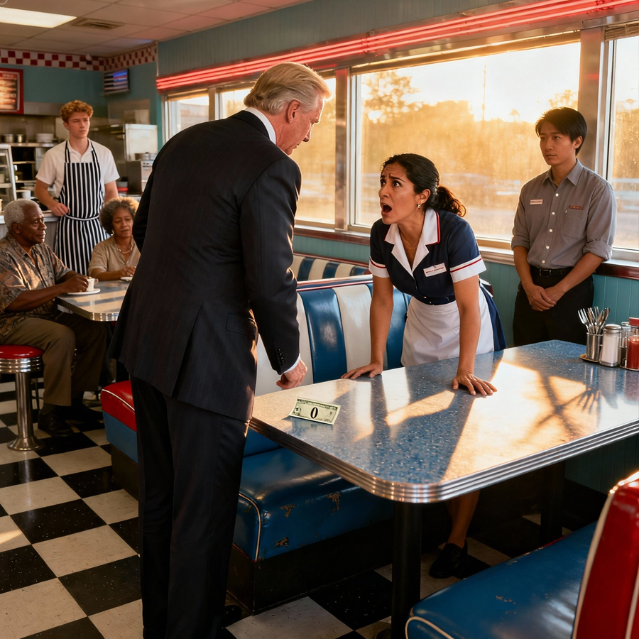 A Billionaire Walked Out Leaving a $0 Tip on the Table, Humiliating a Struggling Single-Mom Waitress—But What She Quietly Found Hidden Beneath His Plate Minutes Later Was Never Meant to Be Public and Ended Up Changing Both Their Lives Forever