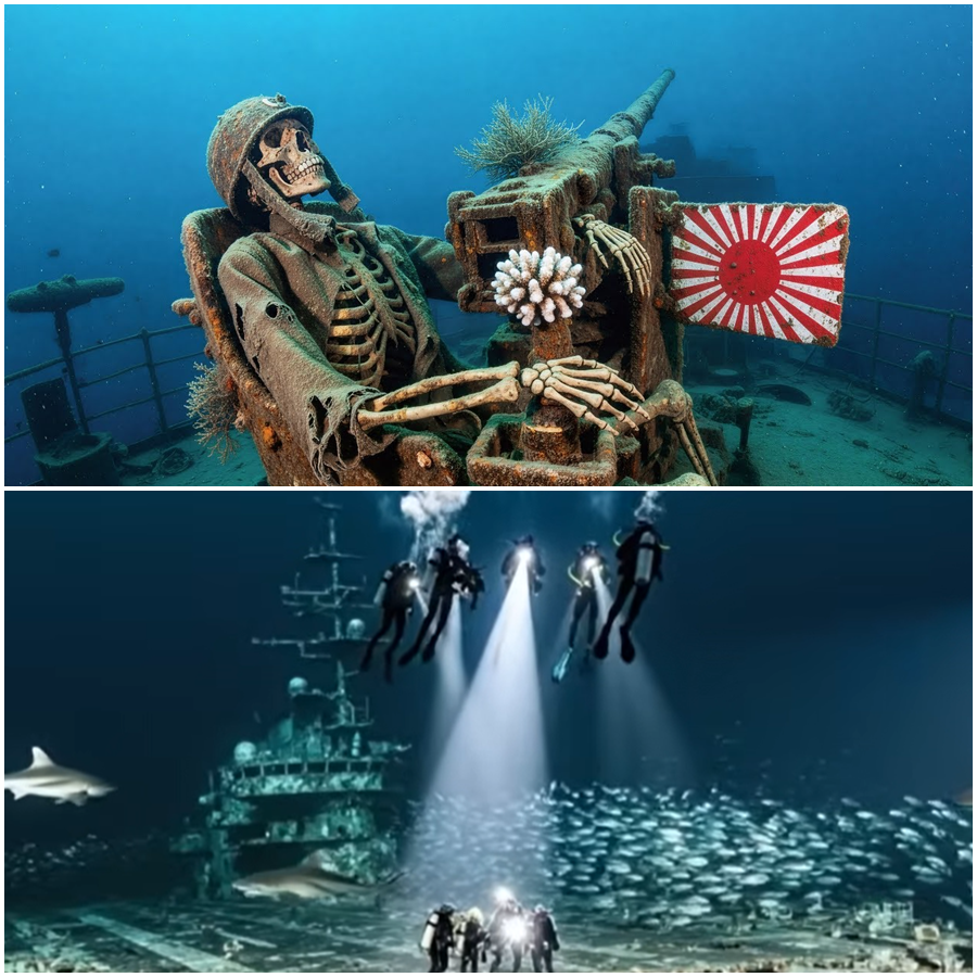 UNEARTHED WWII ENIGMA: 82 Years Buried—What Secret War Room Was Sealed 17,000 Feet Below Inside the Kaga?