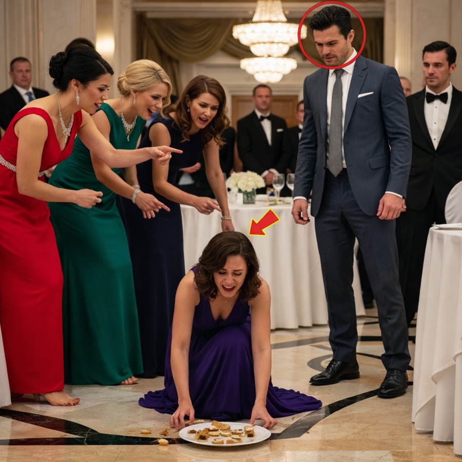 “She Endured the Whispers, the Smirks, and the Quiet Cruelty of the Guests Who Made Her Feel Invisible—Until the Doors Suddenly Opened: What Began as a Public Humiliation at an Elegant Event Took a Stunning Turn When a Billionaire Walked In Furious, Uncovered the Truth Behind the Mockery, Confronted the Room with Unshakable Authority, and Delivered a Moment of Reckoning That Silenced Every Voice, Reversed Every Judgment, and Left Witnesses Questioning Power, Dignity, and Who Truly Deserved Respect.”