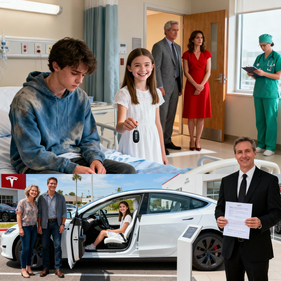 They Left Me Alone In A Hospital Bed, Drained $65,000 From My Life, And Drove Their “Golden Girl” Home In A Brand-New Tesla—What Happened After That Betrayal Exposed A Family Truth So Brutal It Changed Everything Forever