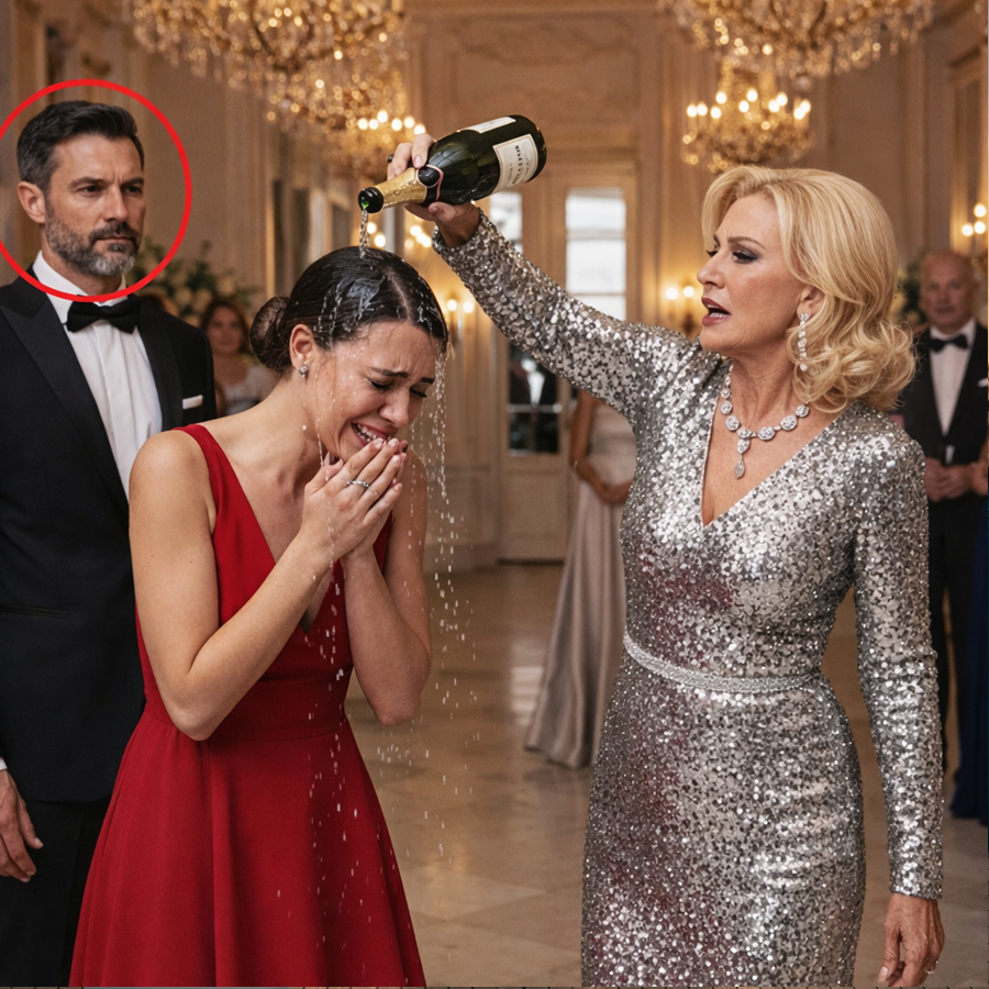 They Whispered “Gold Digger” Behind Crystal Glasses, Laughed as She Stood Alone in a Room Built for the Elite, and Waited for Her to Break — Until the Billionaire Owner of the Estate Walked In, Looked Past Everyone Else, and Addressed Her With One Word That Froze the Party Cold: “Ma’am.” In That Instant, Mockery Turned to Panic, Power Shifted Without Warning, and an Entire Social Circle Realized They Had Just Targeted the One Woman They Never Should Have Underestimated