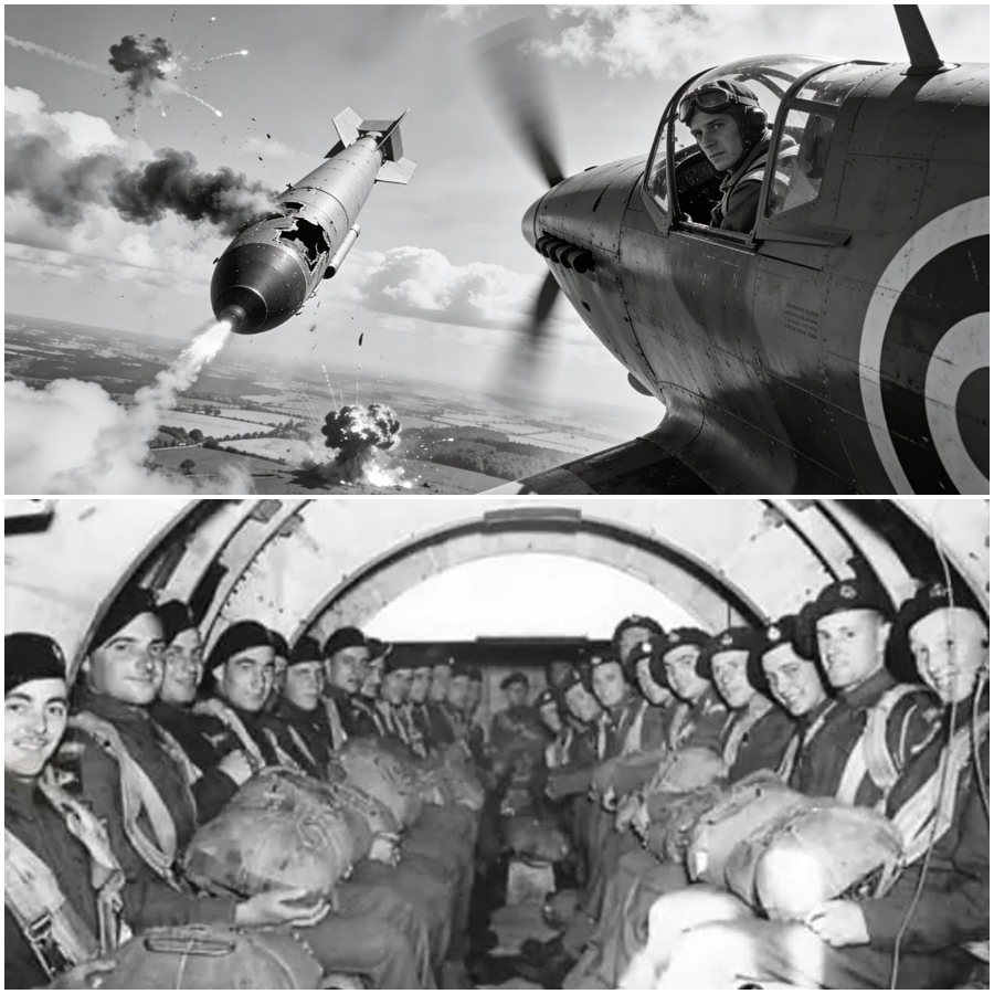 ‘NO BULLETS LEFT’: WWII Pilot Faces Down a V-1 Rocket—His Insane Last Resort Changed History Forever