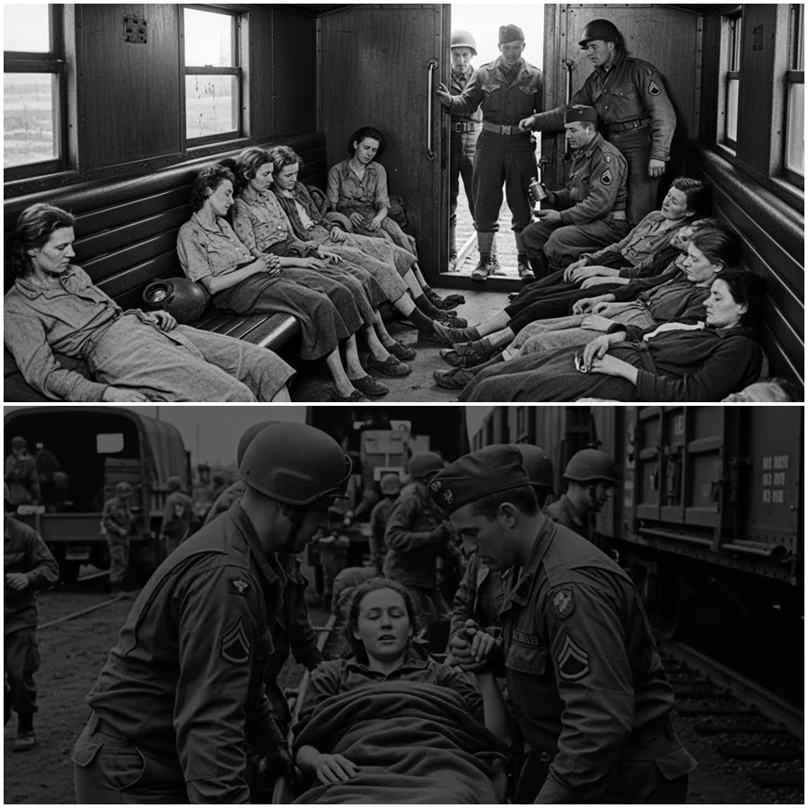 Locked in a Train Car for 12 Days Without Food or Water, German Women Prisoners Expected Death—What American Soldiers Found When They Forced the Doors Open Was So Shocking It Still Haunts War History Today
