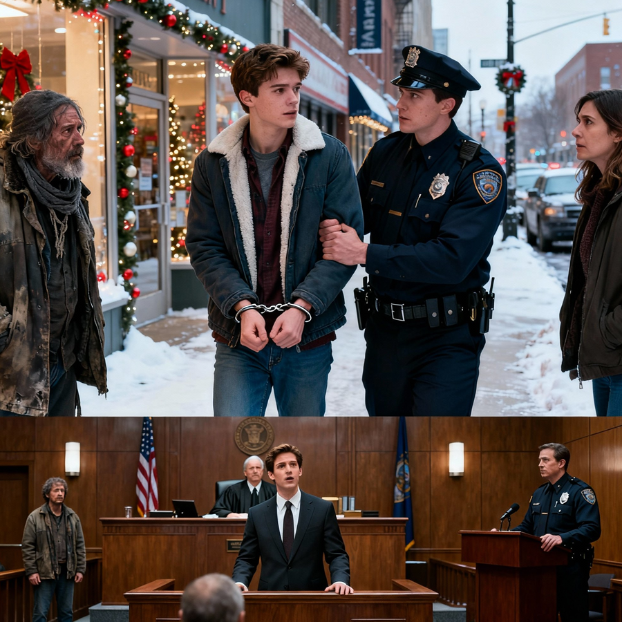 On Christmas Eve My Own Brother Had Me Taken Away In Handcuffs—But In Court, A Man Everyone Ignored Stood Up, Told The Truth, And Unraveled A Holiday Betrayal So Calculated It Left The Room Frozen In Silence