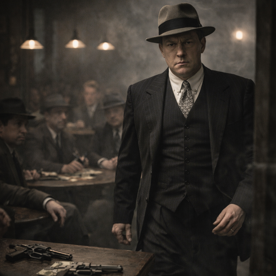 Dutch Schultz once walked out of a speakeasy in the middle of a tense negotiation—guns on the table—because he refused to let anyone insult his authority.