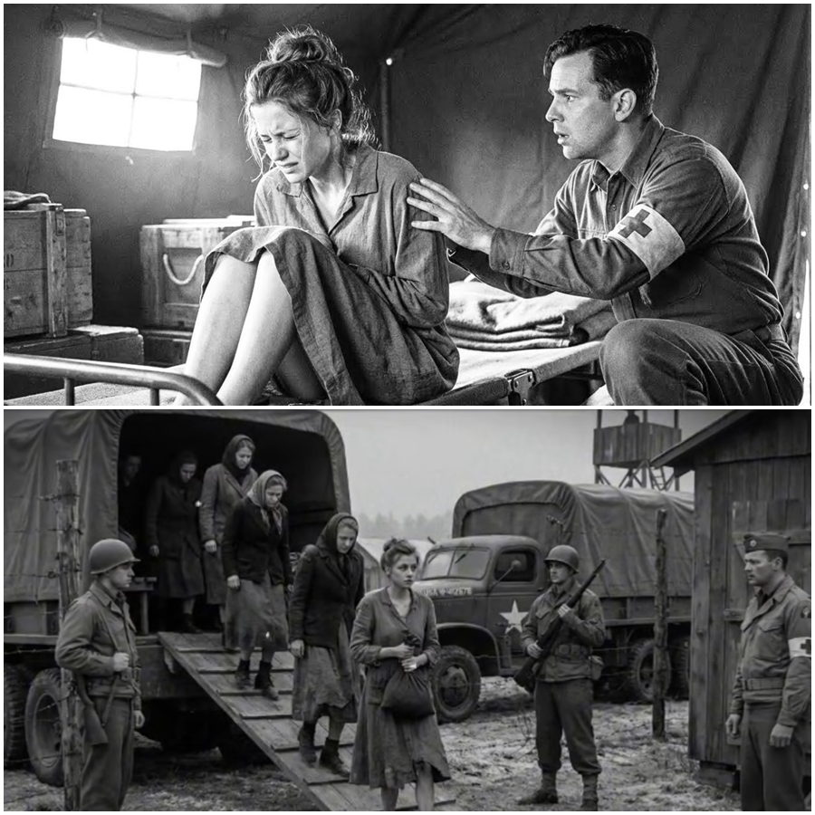 “It Hurts When I Sit…” She Whispered in the Dark—What a U.S. Army Medic Discovered Beneath a German POW’s Quiet Composure Uncovered a Hidden History of Suffering, Shattered Every Assumption About Enemy and Ally, and Led to a Moment So Raw, So Human, That Even a Battle-Hardened Medic Couldn’t Hold Back Tears