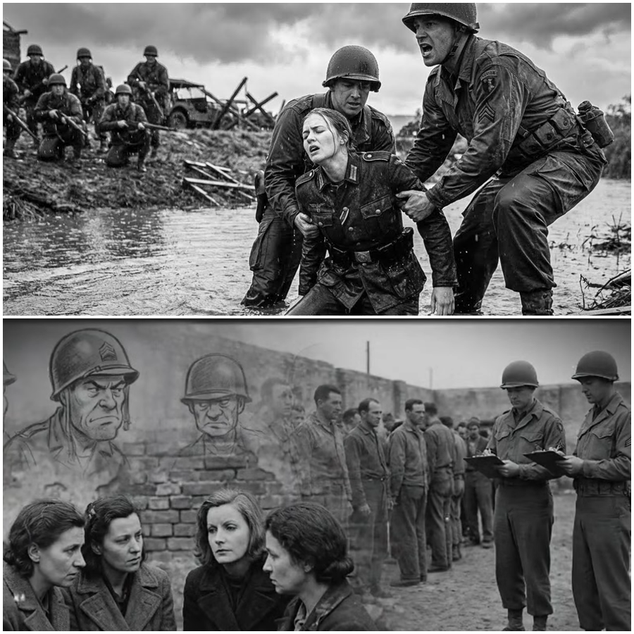 โI Canโt Breathe!โ โ A German POW Womanโs Final Words Before U.S. Soldiers Dived Into the Atlantic to Save Her, Uncovering a Shocking Act of Heroism, Revealing Hidden Secrets, and Changing the Course of the War in an Unexpected Moment