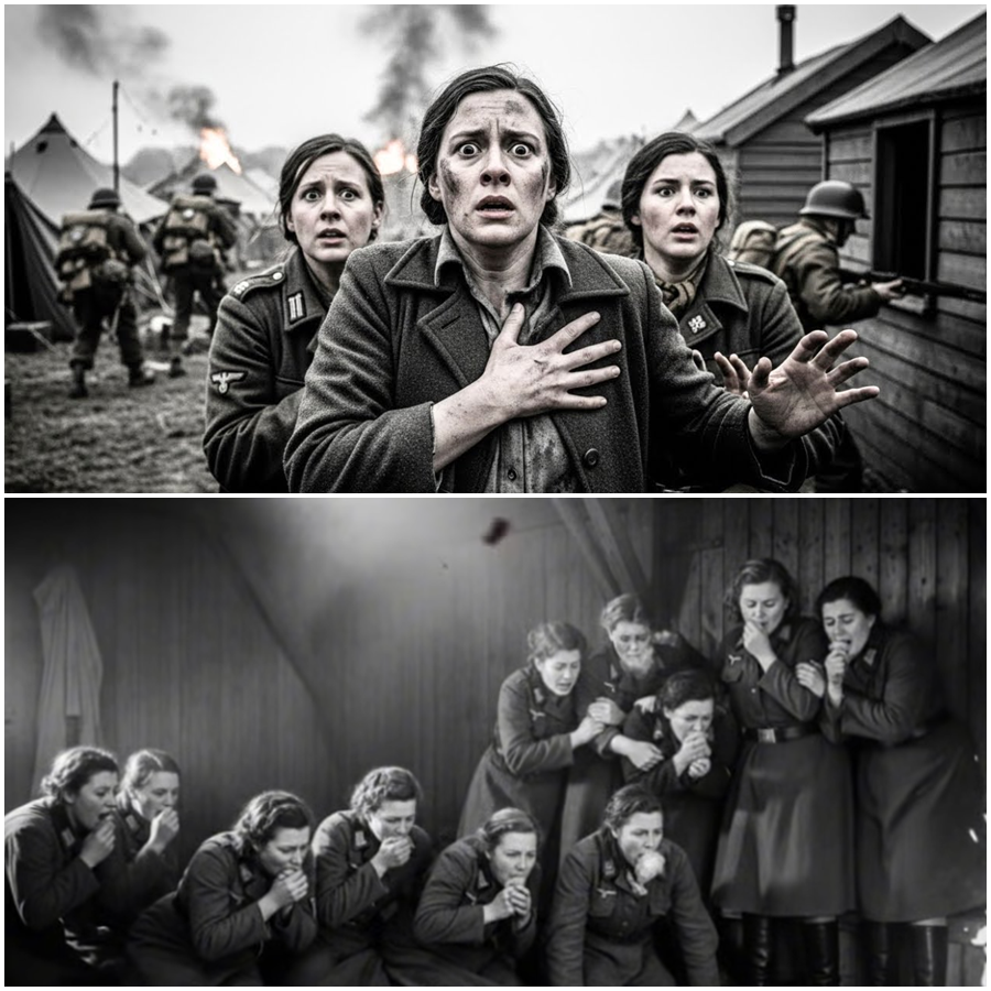 “We Thought the Gates Meant the End”: Inside the Frozen Minutes of Terror as Armed British Troops Marched Toward a Secretive World War II Camp Holding German Women—What the Prisoners Had Been Told for Years, What Really Happened When the Guards Vanished, and How a Moment of Sheer Panic Turned Into One of the Most Misunderstood Encounters of the War, Leaving Survivors Haunted by Fear, Rumors, and a Truth the History Books Barely Whisper About