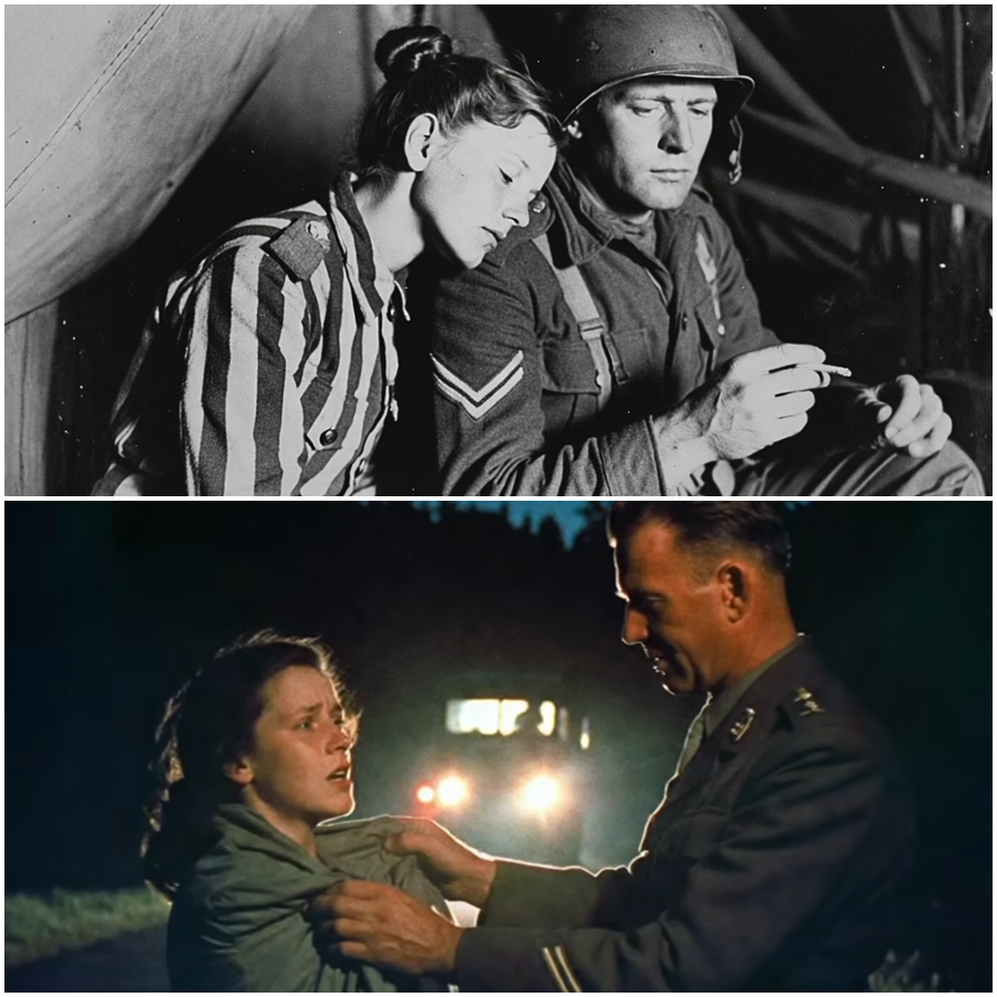 “Stay With Me Until Dawn,” She Whispered in the Ruins of a Lost War—What Began as a Rescue of a German Prisoner Ended in a Night of Fear, Silence, and an Unspoken Promise That an American Soldier Never Expected to Carry for the Rest of His Life