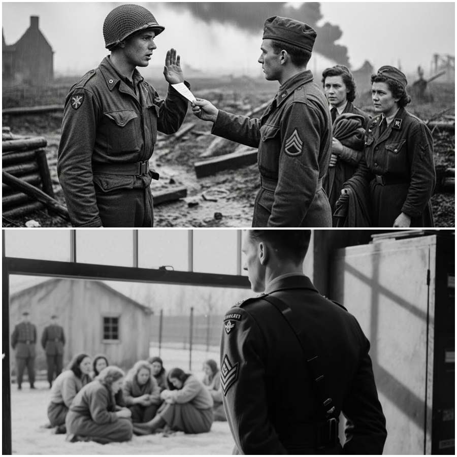 “WE WON’T DO IT!”: The Shocking Night American Soldiers Openly Defied Orders During World War II—Why a Group of Low-Ranking U.S. Troops Stood Shoulder to Shoulder to Protect Terrified German Women Prisoners, How a Single Refusal Nearly Ended Careers and Sparked Furious Confrontations With Senior Command, and Why This Forgotten Act of Moral Defiance Still Haunts Military Historians as One of the Most Uncomfortable, Powerful, and Rarely Told Stories of the War