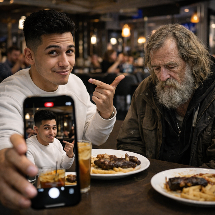 “The 1080p Lesson: Why an Influencer’s Viral ‘Prank’ on a Quiet Stranger Ended Her Career in Minutes”