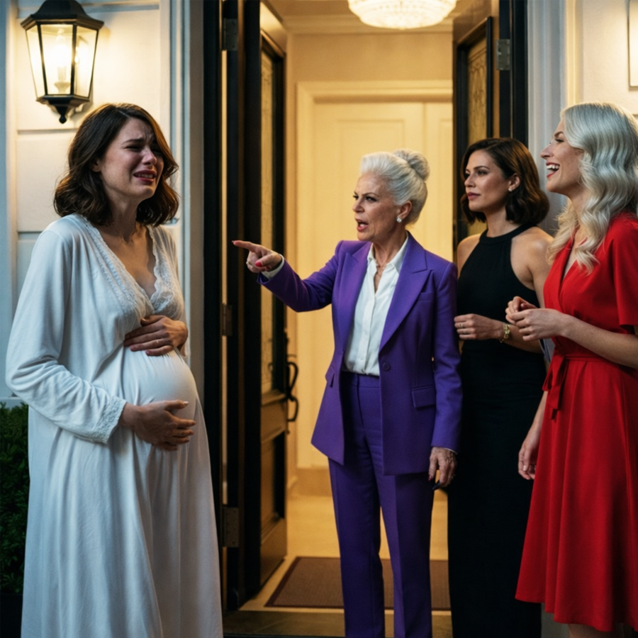 “Get Out—Go to Your Family!” They Shouted as She Was Forced Into the Cold Wearing Only a Nightgown—But What Happened After That Door Slammed Shut Would Expose a Secret No One Expected, Turn Shame Into Strength, and Prove That the Cruelest Nights Sometimes Create the Most Unstoppable Reckonings