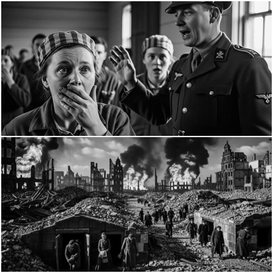 She Expected the Worst During Daily Inspection Until the British Guard’s First Words Changed Everything, Exposing a Act of Courage, a Hidden Past, and a Choice That Redefined Power, Mercy, and Survival Inside a Forgotten Wartime Camp in Europe’s Chaos