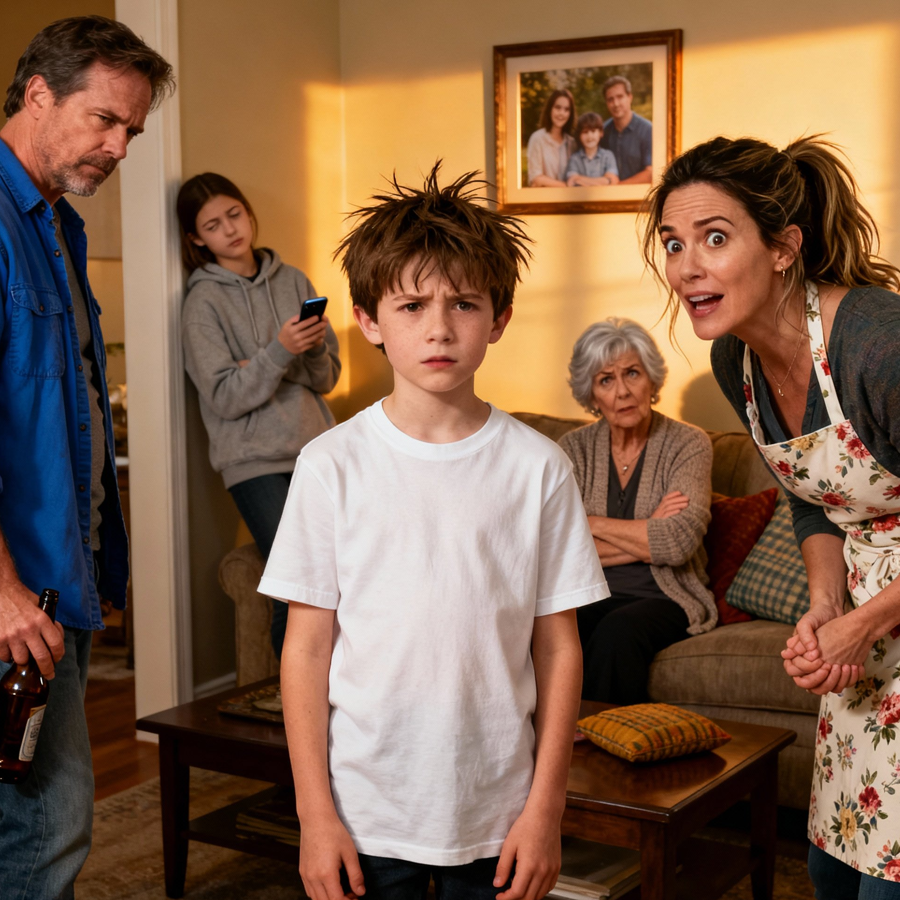 My Family Gave My 7-Year-Old a T-Shirt Labeled “THE MISTAKE”—What Began as a Supposed Joke Triggered an Unraveling of Guilt, Hidden Family Tensions, and a Shocking Realization That Changed How We Understood Love, Humor, and Responsibility Forever