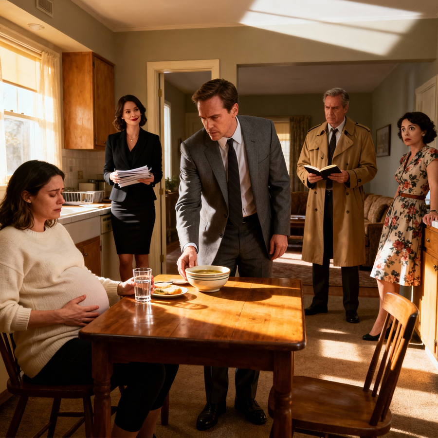 My Husband Cooked a Special Breakfast for My Morning Sickness—I Gave It to His Secretary, and One Hour Later Alarms Went Off, Doctors Rushed In, and a Hidden Truth About Betrayal, Risk, and Power Emerged That Changed Everything Forever