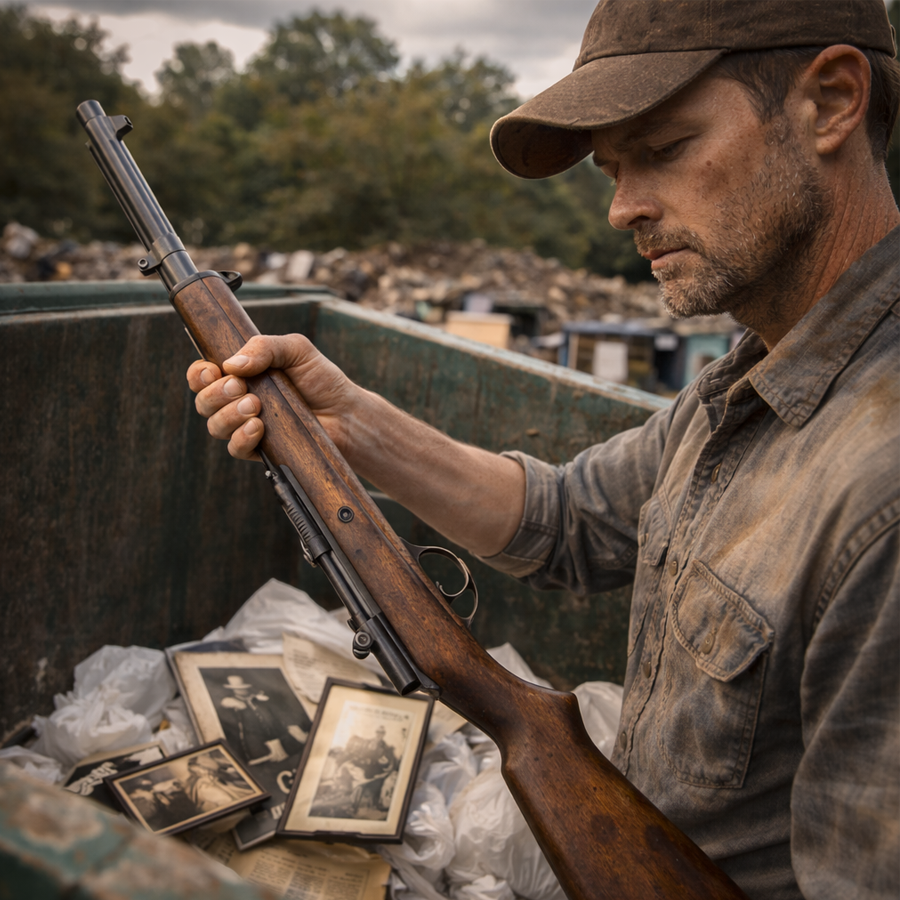 I almost threw a century of my father’s legacy into the dumpster because I didn’t think anyone left in this country deserved to hold it.