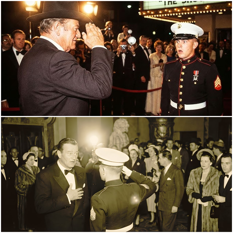 November 1949, a man in marine dress blues walked into the Sands of Ewima premiere and bought his own ticket.