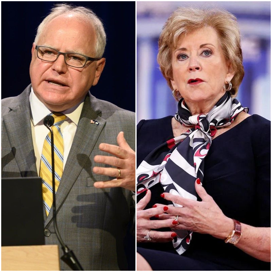 The Breaking Point: Why Linda McMahon’s Tearful Demand for Tim Walz’s Resignation is Shaking the Nation to its Core!