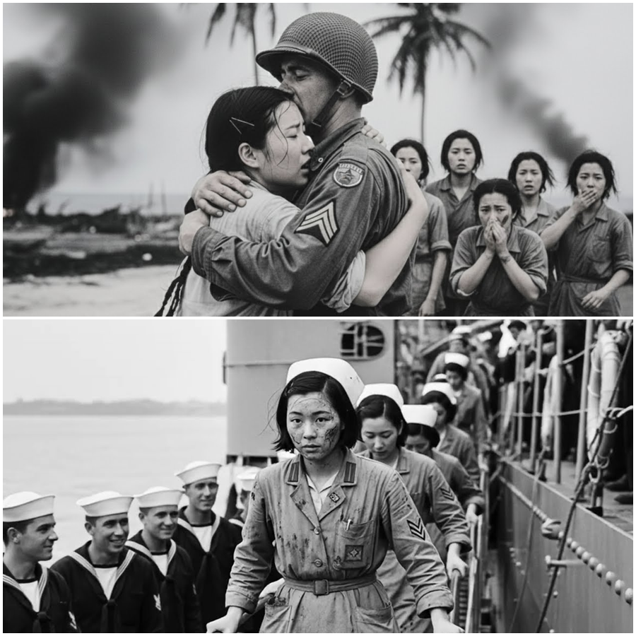 โAre These Even Real Menโ Japanese Women Prisoners Were Stunned When They First Encountered American Soldiers And That Unexpected Meeting Shattered Everything They Had Been Taught About Strength Authority And The Enemy Revealing A Startling Truth That History Rarely Tells