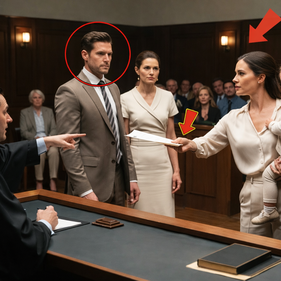 They Laughed at Her Paycheck in Open Court, Smirked at the Numbers, and Assumed the Case Was Already Won—Until She Calmly Reached Into Her Bag, Placed a Stack of Documents on the Bench, and Revealed a Financial Reality So Vast It Silenced the Room, Exposed Years of False Assumptions, and Turned a Routine Hearing Into a Stunning Reckoning That No One in That Courtroom Would Ever Forget