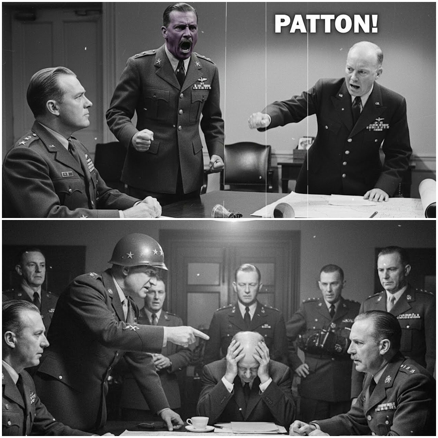 January 15th, 1945. SHAF headquarters, Versailles, France. A highlevel allied strategy meeting. The Battle of the Bulge is winding down. German forces are retreating. Victory is weeks away. Around the conference table sit the most powerful Allied commanders. General Dwight D. Eisenhower, Supreme Allied Commander.