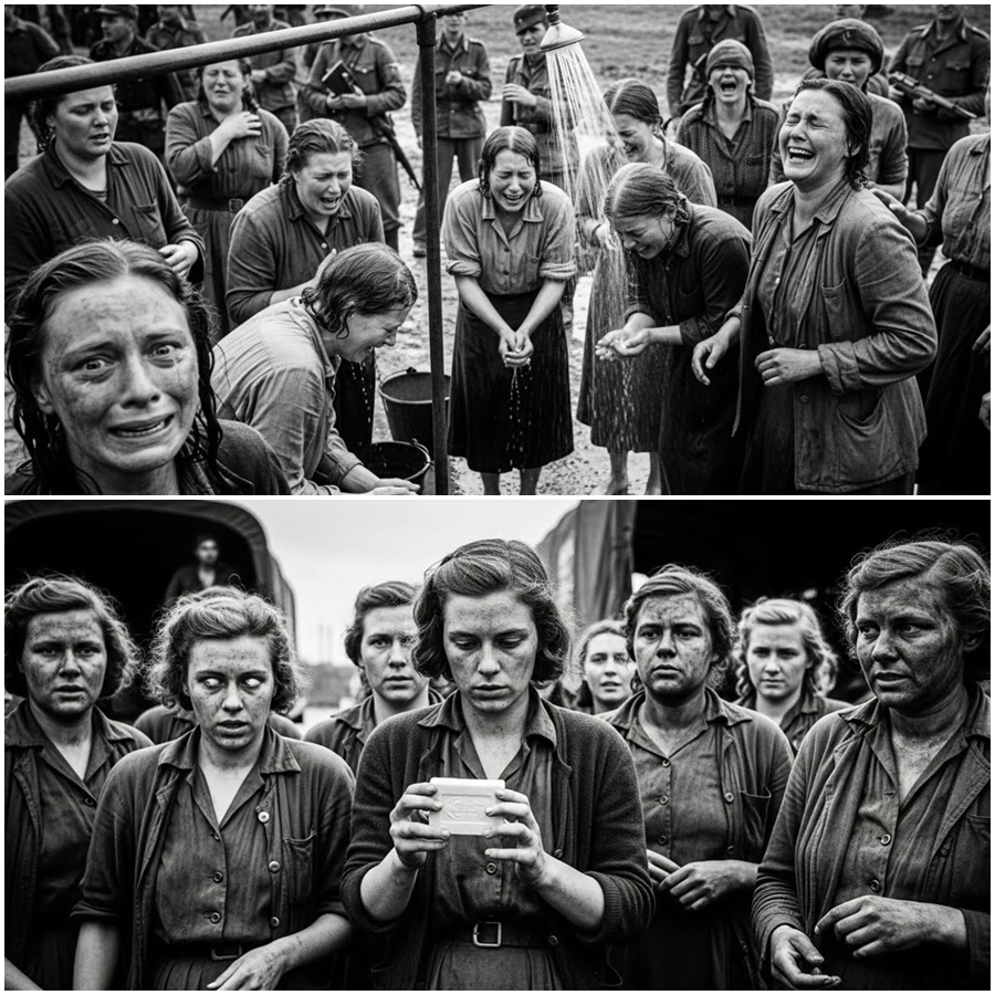 When German POW Women Finally Received Their First Bath in Six Months, Guards Expected Gratitude—but What Unfolded Instead Shocked Everyone, Revealing Trauma, Dignity, and a Powerful Human Reaction That Transformed a Routine Act of Care Into an Unforgettable Wartime Moment
