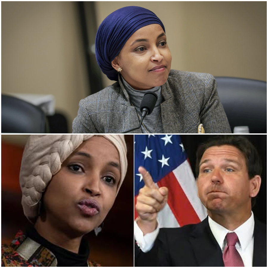 HOT NEWS: A Political Firestorm Ignites as Governor DeSantis Calls for Historic Action Against Rep. Ilhan Omar