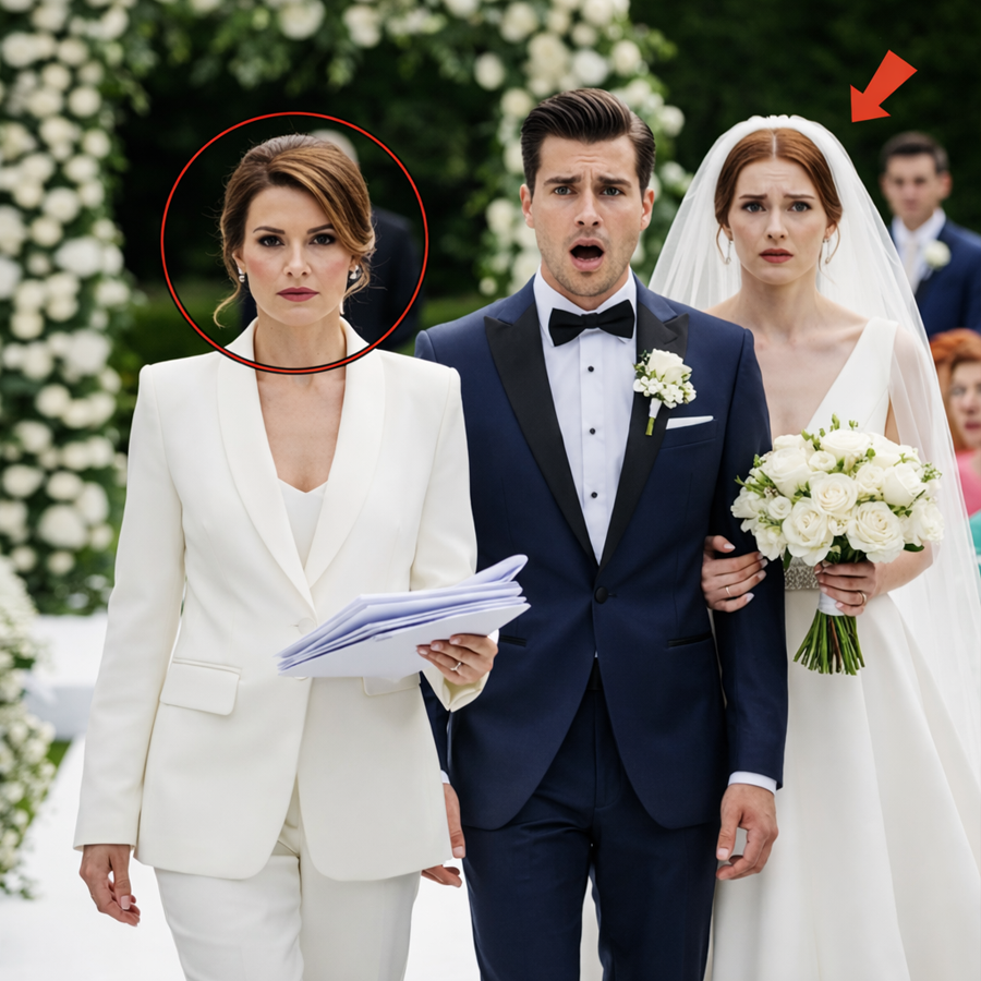 He Thought Inviting His Ex-Wife to the Wedding Would Be Harmless — Even Satisfying. She Arrived Calm, Well-Dressed, and Silent, While He Smiled, Confident That He Had Moved On and Won. What He Didn’t Know Was That the Woman He Once Dismissed, Once Left Behind With Nothing, Had Quietly Become the Most Powerful Person Connected to His Life. As Vows Were About to Be Spoken, the Truth Began to Surface. Smiles Faded. Whispers Turned to Shock. And the Groom Realized Too Late That the Biggest Secret Was Standing Right in Front of Him.