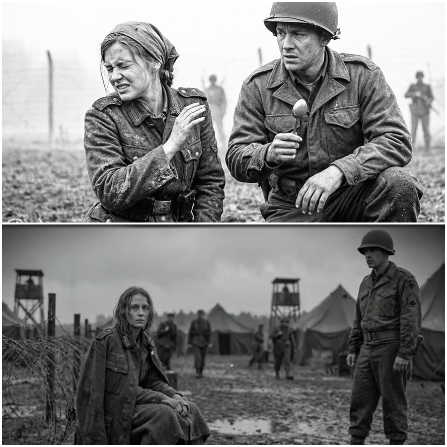 “Take It Slowly,” the American Soldier Whispered—What German Women Prisoners Experienced in a U.S. Camp Left Them Stunned, Silent, and Forever Changed, Revealing a Side of War No One Had Prepared Them to Witness