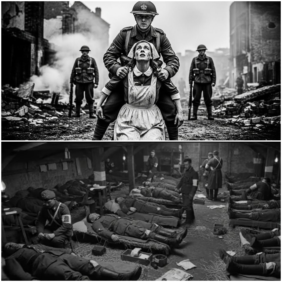 British Troops Captured a Silent German Nurse on the Battlefield, But a Shocking Hidden Truth Emerged When Records Were Opened, Revealing a Secret Humanitarian Mission, Hundreds of Lives Saved, Moral Dilemmas, Forbidden Mercy Across Enemy Lines, and a Mystery That Still Challenges What We Believe About War, Loyalty, and Compassion Under Fire, Silence, Fear, Courage, History, Shadows, Untold Stories, Classified Files, Broken Rules, Unexpected Hope, Darkest Hours Ever