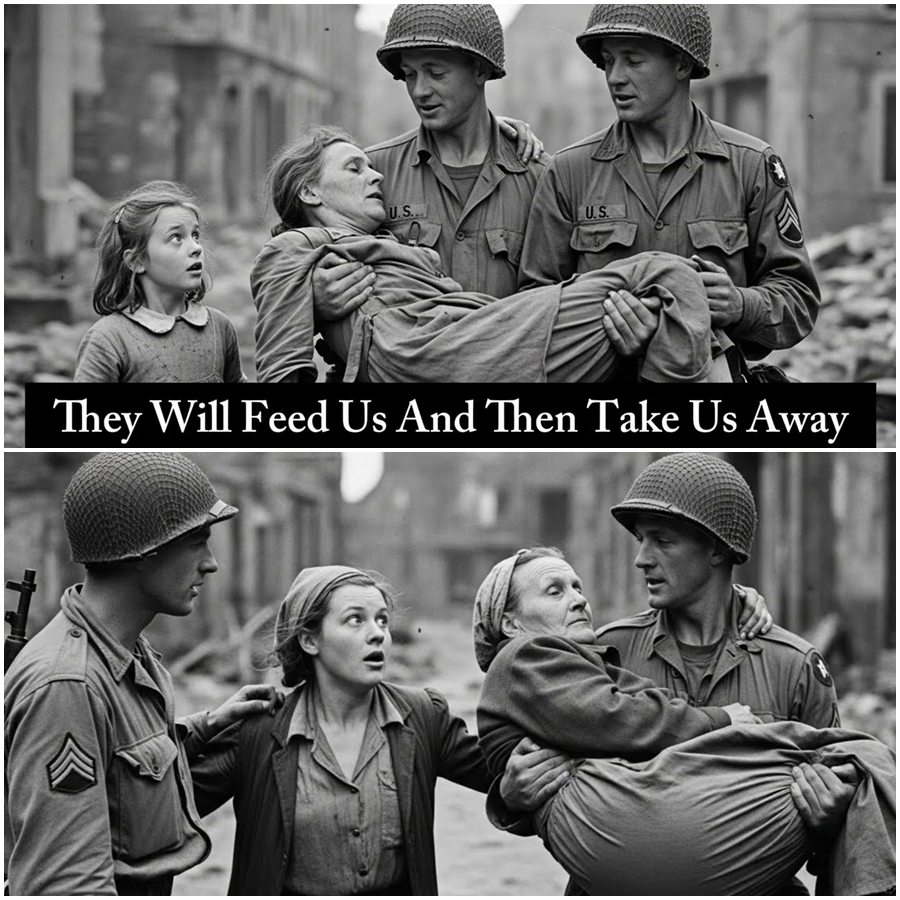 Why Was A Young Girl Screaming When American Soldiers Lifted Her Mother From A German Prison Camp A Forgotten War Moment That Rewrites Everything We Think We Know About Enemies Mercy Fear And The Unbelievable Act That Changed A Family Forever Hidden Behind One Haunting Question And A Scene No History Book Ever Dared To Explain Until Now When Silence Broke At Last On The Road Home Again