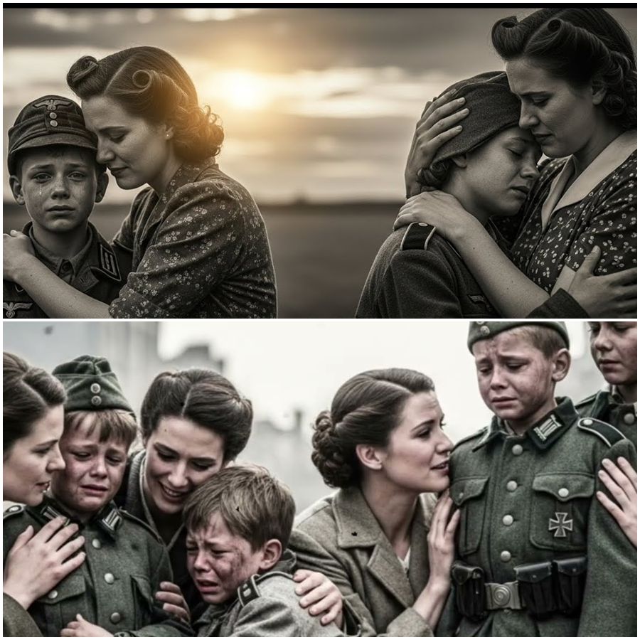 Forgotten Tears of War: How Frightened German Boys in Ruins of Defeat Broke Down When Unexpected American Women Held Them Like Sons, Revealing a Secret Human Story of World War Two That History Books Rarely Dare to Tell but Leaves Readers Shocked, Haunted, and Desperately Curious About Lost Childhoods Broken Ideologies Colliding on the Ashes of Europe, Exposing a Hidden Emotional Battlefield No One Expected to See Coming