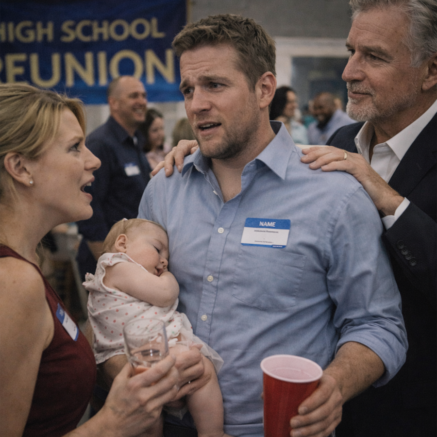 But right then, a woman stepped forward, linked her arm through mine, and said, “Honey.”