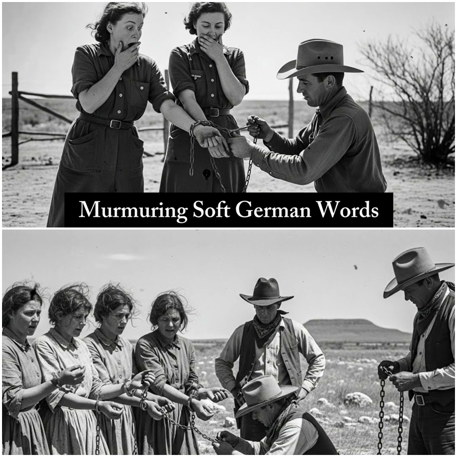 “You’re Not Animals” – German Women POWs Shocked When Texas Cowboys Removed Their Chains And What Happened Next Was Never Written In Any Official Record A Forgotten Wartime Encounter That Exposed Fear Mercy And A Moment Of Humanity So Unexpected It Still Haunts History And Challenges Everything We Thought We Knew About Captivity Power And The People Who Broke The Rules When No One Was Watching Closely